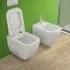 WC sospeso singolo Metropolitan con sedile slim soft close