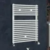 Termoarredo design Bianco 600x770 Interasse 550 mm