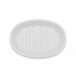 Portasaponetta Bianco in plastica serie Blob
