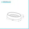 Scheda tecnica del Portasaponetta Blob