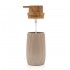 Dispenser sapone Tortora dettagli effetto legno Blob