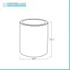 Scheda tecnica della Pattumiera 5lt Blob