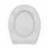 Sedile copriwc ultraslim con chiusura tradizionale
