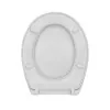 Sedile copriwater con chiusura rallentata incluso nel set