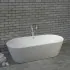 Vasca da bagno freestanding moderna 167,5x78 Piedini interni regolabili Alexandra II Small