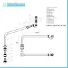 Scheda Tecnica del Sifone per vasca freestanding