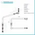 Scheda Tecnica del Sifone per vasca freestanding