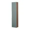 Colonna da bagno sospesa 30x150 cm Amalfi verde salvia con ripiani