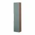 Colonna da bagno sospesa 30x150 cm Amalfi verde salvia con ripiani