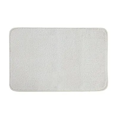 Tappeto doccia 40x60 cm Nuvola ecru con fondo antiscivolo