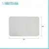 Tappeto doccia 40x60 cm Nuvola ecru con fondo antiscivolo