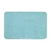 Tappeto bagno antiscivolo 40x60 cm verde acqua in poliestere Nuvola