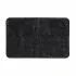 Tappetino doccia nero 40x60 cm in poliestere antiscivolo Nuvola