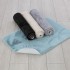 Tappeto doccia antiscivolo grigio 45x75 cm in poliestere 