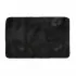 Tappeto bagno nero 45x75 cm in poliestere fondo antiscivolo