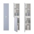 Colonna bagno sospesa 30x150 cm azzurro polvere Minori/Maiori