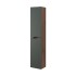 Colonna bagno sospesa 30x150 verde Maiori/Minori con ripiani interni
