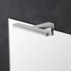 Lampada  LED per specchio 18 cm cromo lucido con doppia installazione
