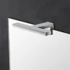 Lampada  LED per specchio 18 cm cromo lucido con doppia installazione