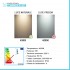 Lampada LED per specchio a filo in acciaio e vetro con luce naturale