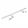 Lampada LED per specchio 74 cm luce naturale e doppia installazione