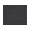 Tappeto doccia quadrato antiscivolo in gomma nero 54x54 cm