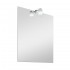 Specchio LED 50x60 cm reversibile con luce naturale in vetro 