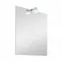 Specchio LED 50x60 cm reversibile con luce naturale in vetro 