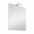 Specchio LED 50x60 cm reversibile con luce naturale 