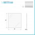 Specchio LED 50x60 cm reversibile con luce naturale 