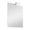 Specchio LED 50x70 cm reversibile con luce naturale 