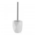 Portascopino bagno dappoggio bianco Gedy serie Dalia in ceramica