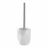 Portascopino bagno dappoggio bianco Gedy serie Dalia in ceramica