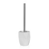 Portascopino bagno dappoggio bianco Gedy serie Dalia in ceramica