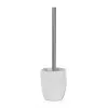 Portascopino bagno dappoggio bianco Gedy serie Dalia in ceramica
