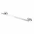 Portasciugamani 35 cm Gedy serie Bernina in acciaio inox cromato con fissaggio a muro