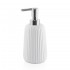Dispenser sapone liquido bianco da appoggio Gedy serie Marika in ceramica