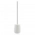 Portascopino bagno bianco Gedy serie Marika in ceramica