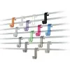 Appendino singolo per termoarredo Gedy serie Merlino in ABS cromato