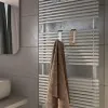 Appendino singolo per termoarredo grigio Gedy serie Merlino in resina