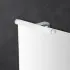 Specchio bagno 50x60 cm reversibile con luce LED naturale 