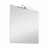 Specchio bagno 60x80 cm reversibile con luce LED naturale