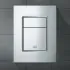 Sistema di scarico wc Grohe da incasso con placca cromata