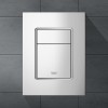Sistema di scarico wc Grohe da incasso con placca bianca