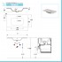 Lavabo da incasso 80x46 cm in ceramica bianco lucido