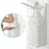 Dispenser sapone liquido a muro 1000 ml bianco in plastica