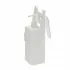Dispenser sapone liquido a muro 1000 ml bianco in plastica