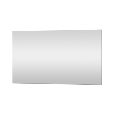 Specchio bagno 100x70 cm a filo lucido con installazione reversibile
