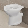 Wc per anziani e disabili con apertura frontale e scarico a parete 