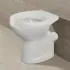 Wc per anziani e disabili con apertura frontale e scarico a parete 